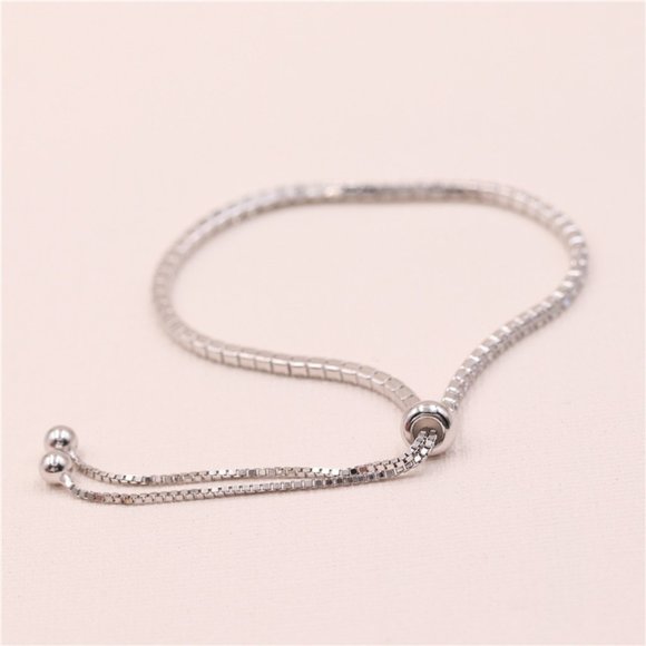 Brand New 925 Silver Bracelet Valentine Gift B004 - Picture 2 of 4